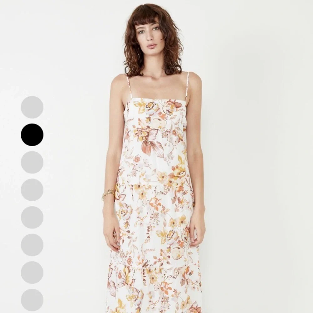 NWT Bardot Floral A Line Tiered Maxi Dress reg $159 size 10 - Picture 3 of 12